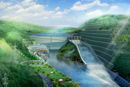 中卫老挝南塔河1号水电站项目